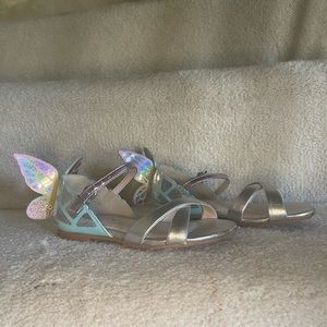 Sophia Webster Mini Chiara Butterfly Wing Sandals Sz 29(11.5T)